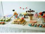 Joli buffet d'anniversaire