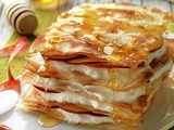 Millefeuille de nectarines