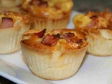 Mini quiche lorraine au bacon