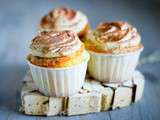 Muffins à l'Amaretto et crème de mascarpone au café