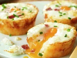 Oeufs au jambon et fromage