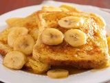 Pain Perdu Brioché à la Banane Caramélisée