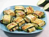 Parcelles de courgette farcies