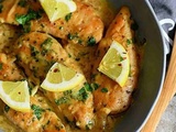 Poulet crémeux au citron