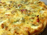 Quiche au Poulet et aux Poivrons – Recette facile