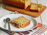 Rhubarb Crumble Loaf  (cake à la rhubarbe, topping crumble pécan - gingembre)