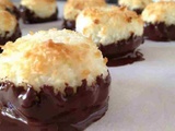 Rochers au chocolat à la noix de coco