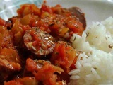 Rougail à la saucisse