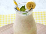 Smoothie à la banane et au yaourt