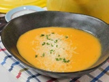 Soupe crémeuse au potiron