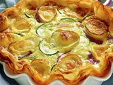 Tarte aux courgettes et au fromage