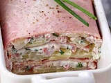 Terrine de jambon au chèvre et Patates