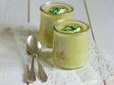 Velouté glacé au courgettes