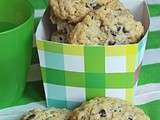 Cookies aux flocons d'avoine et pépites de chocolat