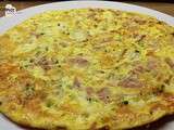 Frittata jambon et mozzarella - Culino Versions