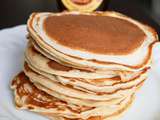 Pancakes à la farine complète pour bien commencer la journée