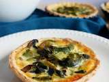 Tarte aux courgettes et aux champignons - Vegetables lovers