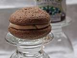 Whoopie pie à la farine de châtaigne - crème de marron