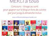 Concours 5000 fans Facebook - Tirage au sort pour gagner un livre de cuisine chaque jour jusqu'à dimanche