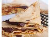 Crêpes à la farine de châtaignes