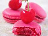 Macarons aux cerises