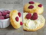 Petits scones aux framboises