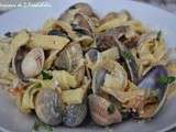 Tagliatelles à la vongole revisitée