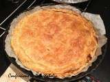 Tourte poireau gorgonzola et amandes