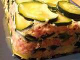 Terrine de courgettes au jambon