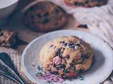 Cookies au chocolat et fleur de sel