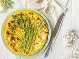 Frittata aux asperges {sauvages} & lard