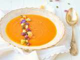 Velouté d’automne {potimarron et carottes)