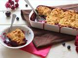 Cobbler aux fruits rouges