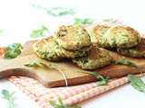 Galettes de lentilles corail et brocoli