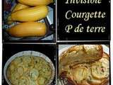 Invisible courgette / p de terre