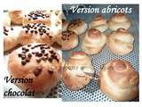 Petits pain au lait chocolat ou abricot