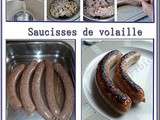 Saucisses de volaille ( maison)