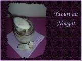 Yaourt au nougat