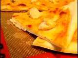 Pizza poulet curry