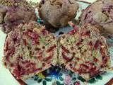 Muffins carottes pavot, huile d’olive et sucre complet