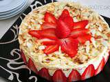 Fraisier aux amandes