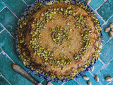 Knafeh cheesecake à la pistache