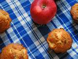 Muffins pommes chocolat parfumés à l’orange