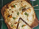 Pizza au chèvre et miel