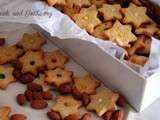 Sablés étoiles aux amandes pour les fêtes