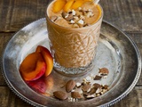 Smoothie aux abricots au lait d’amande