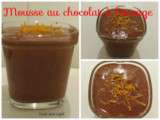 Mousse au chocolat à l'orange