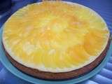 Cheese-cake aux abricots