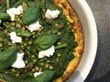 Frittata de légumes verts