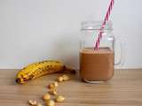 Smoothie Chocolat Banane et Beurre de Cacahuète Vegan